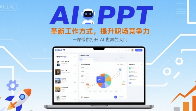 AI+PPT:革新工作方式,提升职场竞争力,一课带你打开 AI 世界的大门-朽念云创