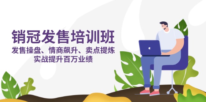 销冠 发售培训班：发售 操盘+情商 飙升+卖点 提炼，实战提升百万业绩-朽念云创