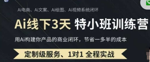 AI实操培训第20-21期线下，0基础保姆级教程，3月最新整理，企业获客、降本增效、打造超级个体-朽念云创