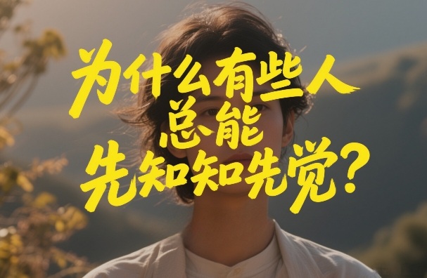 付费文章：为什么有些人总能先知先觉？-朽念云创