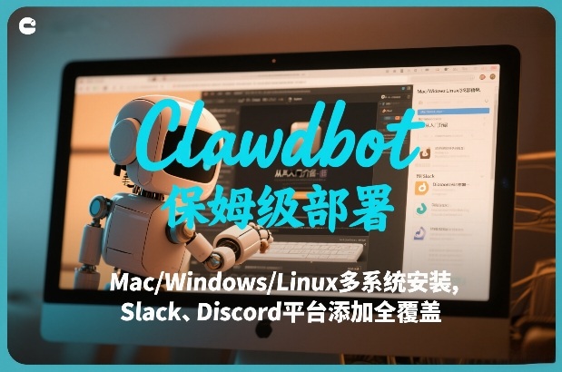 Clawdbot保姆级部署，从入门介绍、Mac/Windows/Linux多系统安装，到Slack、Discord平台添加全覆盖-朽念云创
