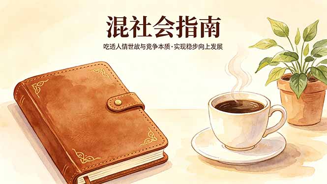 付费文章：混社会指南，吃透人情世故与竞争本质，实现稳步向上发展-朽念云创