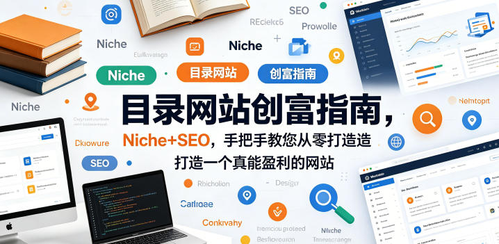 目录网站创富指南，Niche+SEO，手把手教您从零打造打造一个真能盈利的网站【原创双语字幕】-朽念云创