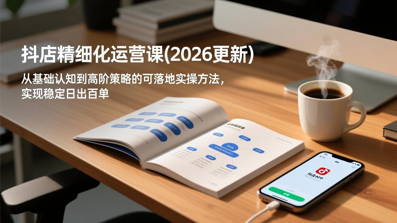 抖店精细化运营课(更新5月-朽念云创