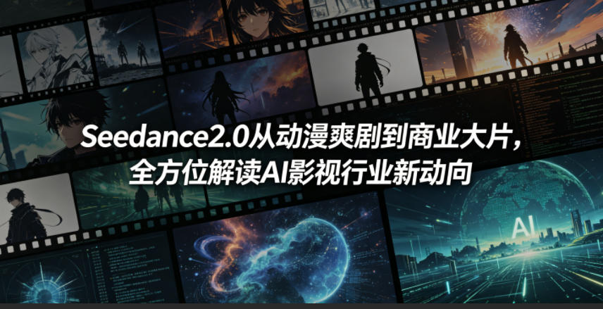 Seedance2.0从动漫爽剧到商业大片，全方位解读AI影视行业新动向-朽念云创