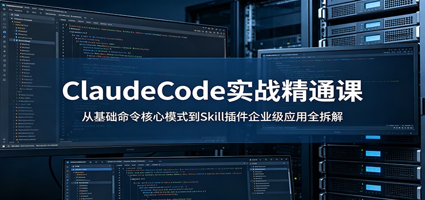 ClaudeCode实战精通课：从基础命令核心模式到Skill插件企业级应用全拆解-朽念云创