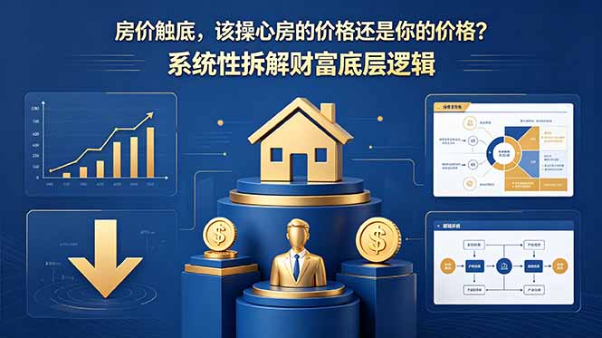 付费文章：房价触底，该操心房的价格还是你的价格？系统性拆解财富底层逻辑-朽念云创