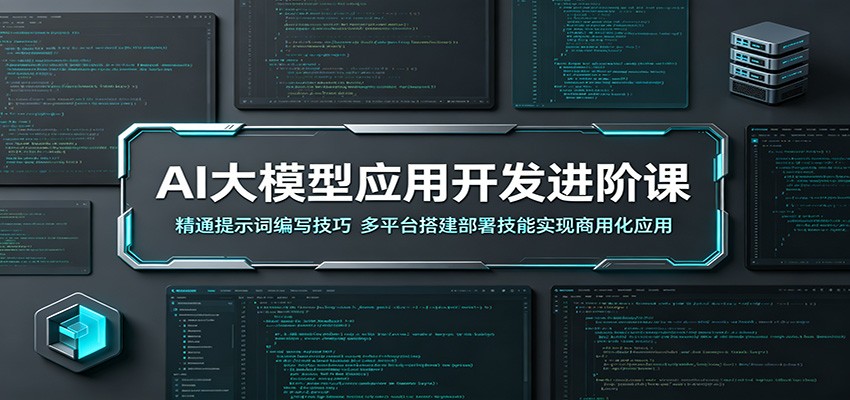 AI大模型应用开发进阶课：精通提示词编写技巧，多平台搭建部署技能实现商用化应用-朽念云创