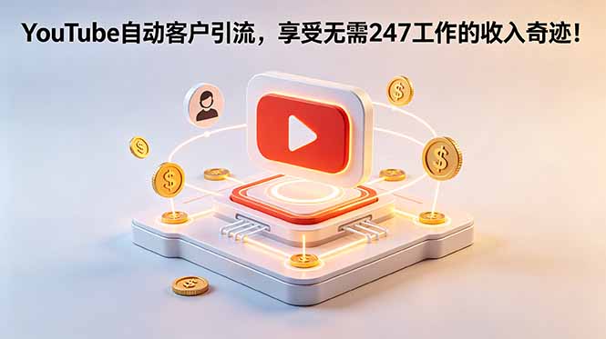 YouTube 自动客户引流，享受无需 247 工作的收入奇迹！【原创双语字幕】-朽念云创