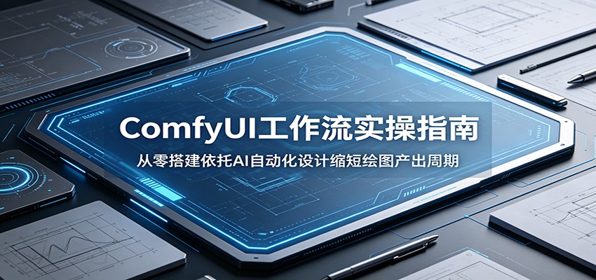 ComfyUI 工作流实操指南:从零搭建依托AI自动化设计缩短绘图产出周期-朽念云创