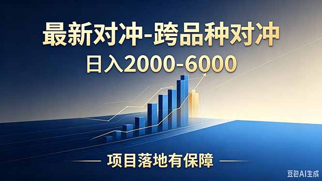 跨品种对冲震撼首发！日收益2000-6000+，项目绿色长久，安全稳健，合规靠谱，可批量放大-朽念云创