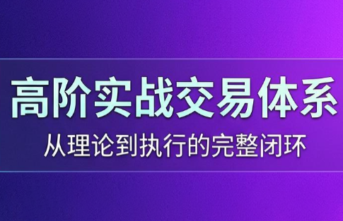 高老师·高阶实战交易体系(更新6月)-朽念云创