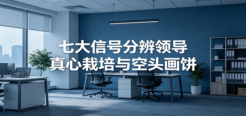 付费文章《七大信号分辨领导真心栽培与空头画饼》读懂管理背后人性逻辑-朽念云创