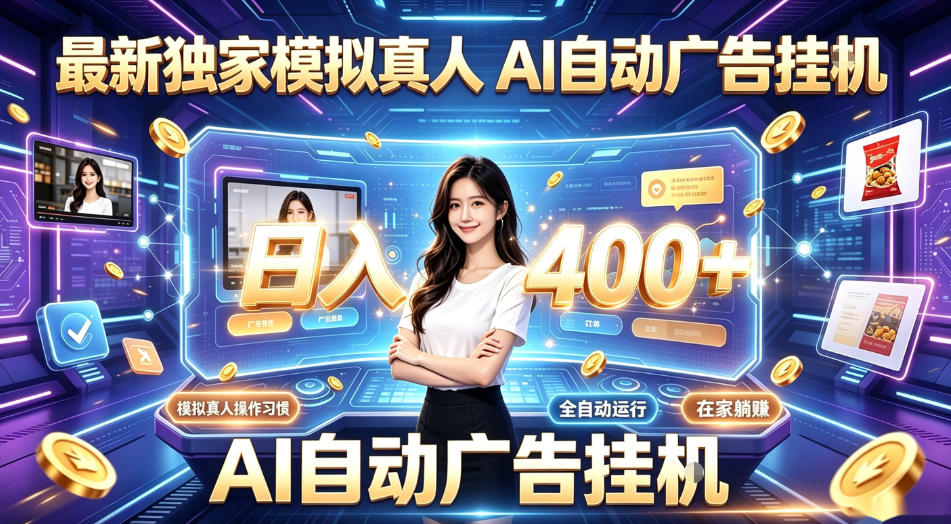 最新独家模拟真人，AI自动挂号挂G，日入400+，全程全自动运行，无需人工【揭秘】-朽念云创