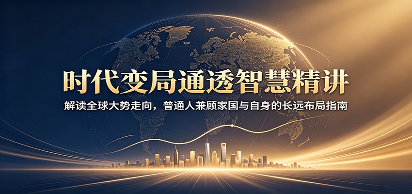 时代变局通透智慧精讲：解读全球大势走向，普通人兼顾家国与自身的长远布局指南-朽念云创