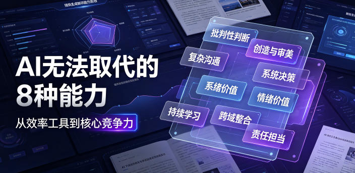 付费文章：AI无法取代的8种能力-朽念云创