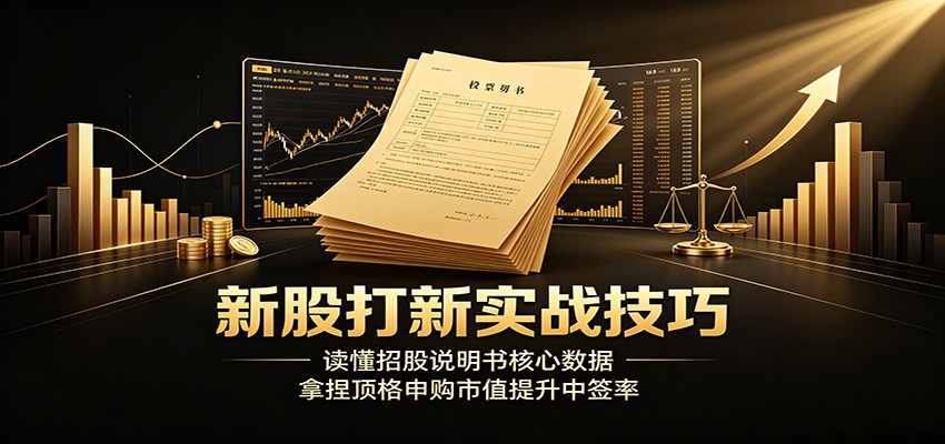 新股打新实战技巧：读懂招股说明书核心数据，拿捏顶格申购市值提升中签率-朽念云创