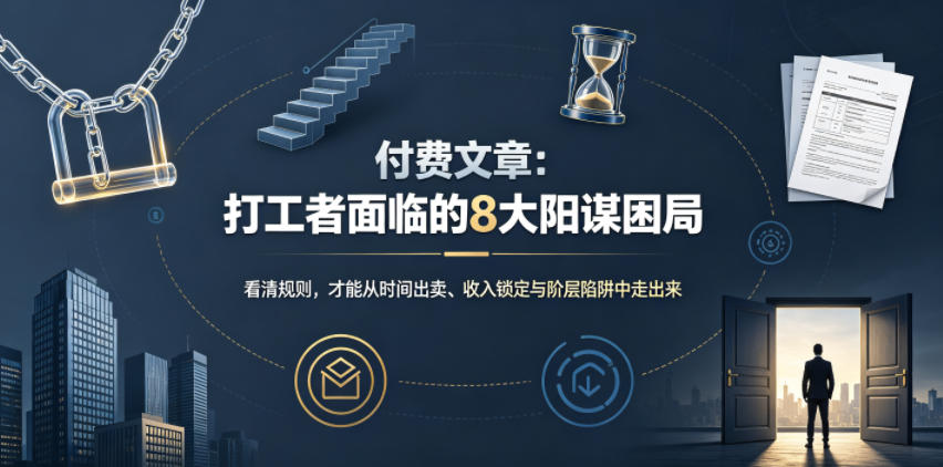 付费文章：打工者面临的8大阳谋困局-朽念云创