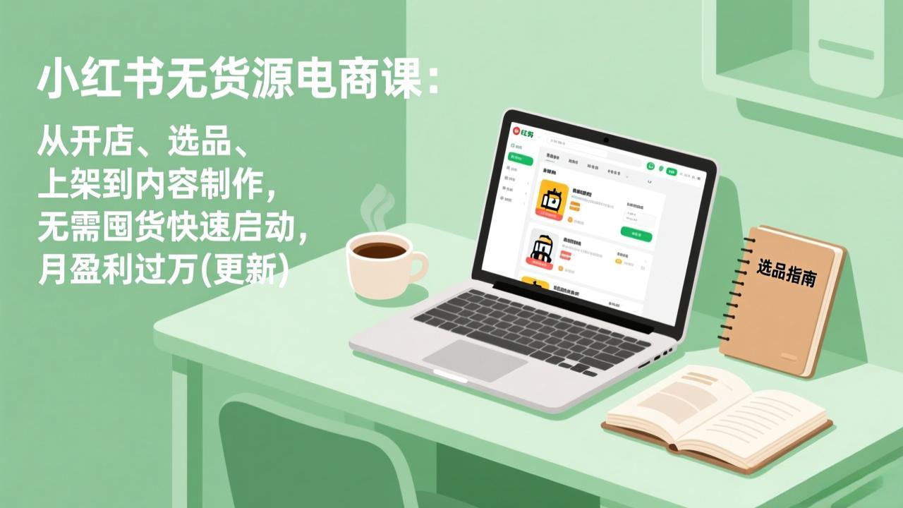 小红书无货源电商课(7月更新-朽念云创
