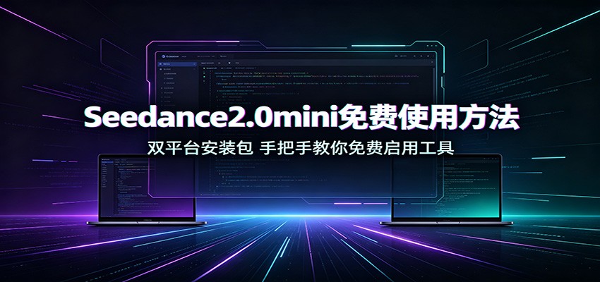 Seedance2.0mini免费使用方法：双平台安装包，手把手教你免费启用工具-朽念云创