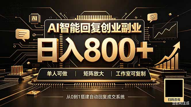 全自动AI挂机创业｜个人副业→工作室全链路扶持-朽念云创