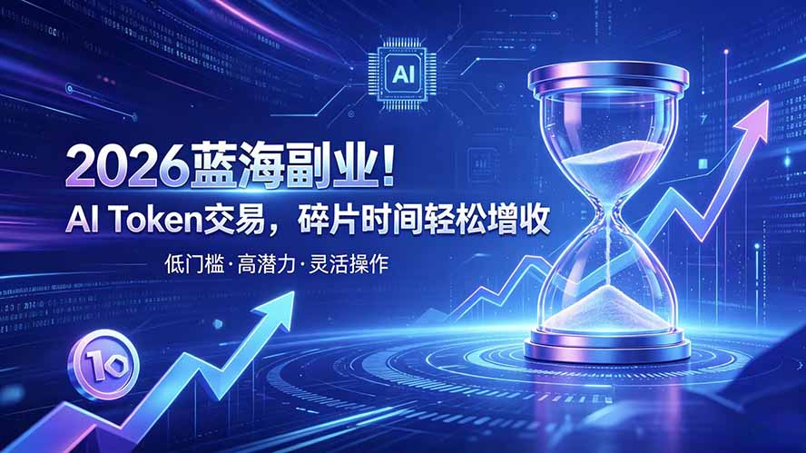 AI Token算力赛道！普通人可入局的数字副业-朽念云创