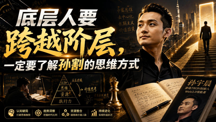 付费文章：底层人要跨越阶层，一定要了解孙割的思维方式-朽念云创