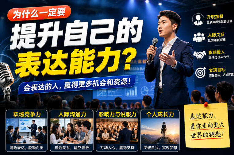 付费文章：为什么一定要提升自己的表达能力？-朽念云创