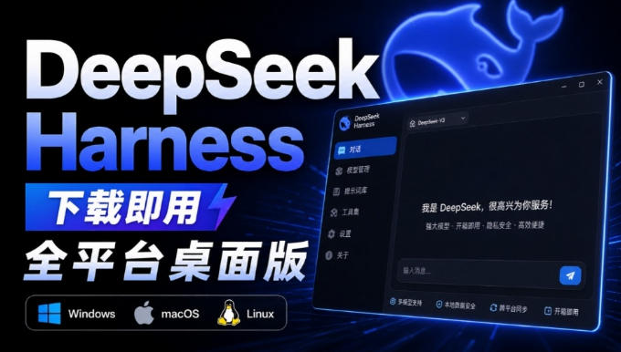 Github上近20万Stars，Harness现在可以双击运行使用了，Harness全平台桌面版-朽念云创