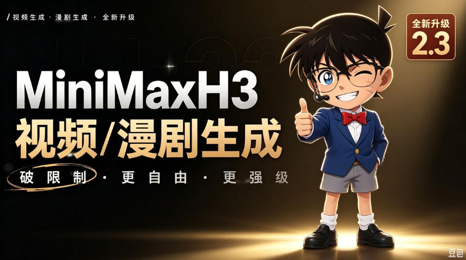 【MiniMaxH3一键懒人整合包】AI视频/漫剧生成工具，支持30_40_50显卡，ComfyUI整合包安装部署！最低8g显存也能跑！-朽念云创