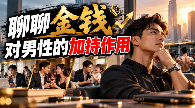 某公众号付费文章:聊聊金钱对男性的加持作用-朽念云创