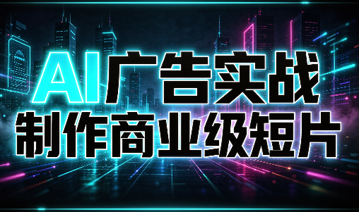 AI广告实战制作商业级短片-朽念云创