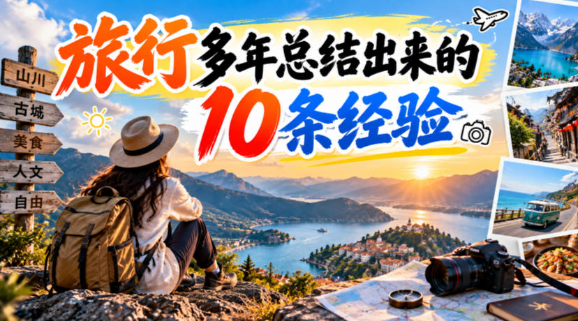 付费文章:旅行多年总结出来的10条经验