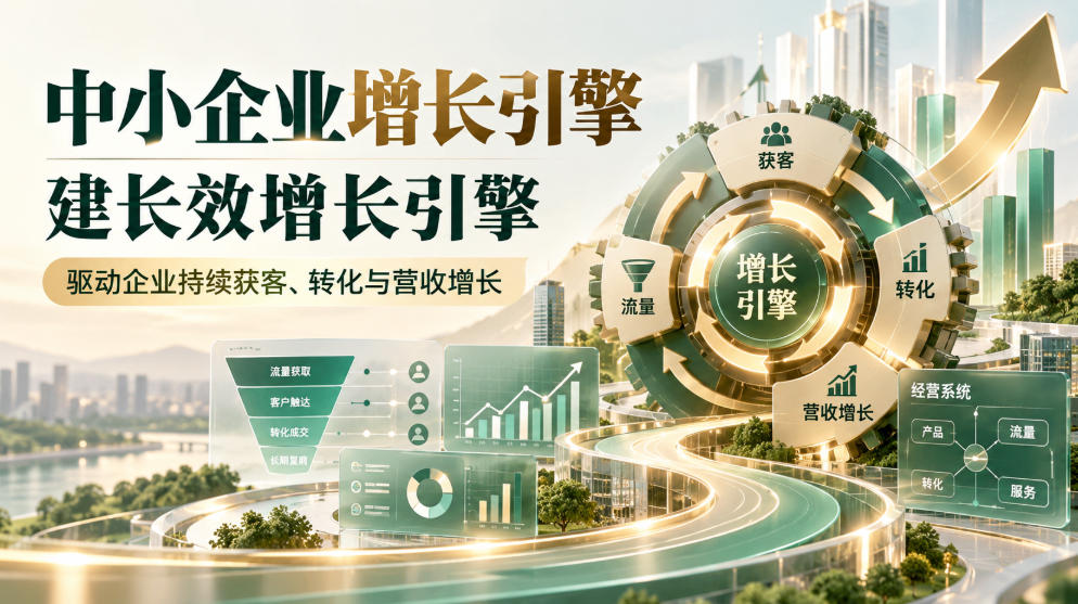 中小企业增长引擎，建长效增长引擎，驱动企业持续获客、转化与营收增长-朽念云创