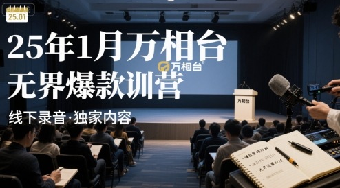 25年1月万相台无界爆款特训营线下录音-朽念云创