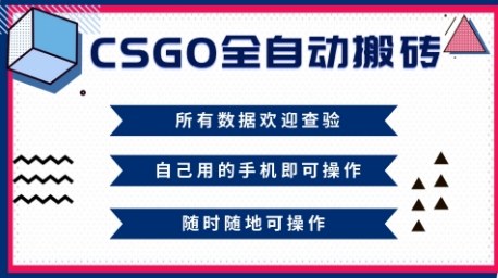 CSGO全自动搬砖，年底钱回家好项目，当天可拿到结果，新手小白轻松月入1W+【揭秘】-朽念云创