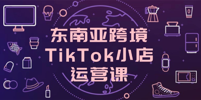 东南亚跨境TikTok小店运营课，掌握店铺设置与流量转化核心技巧-朽念云创
