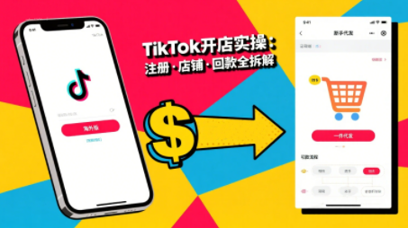 大熊跨境·TikTok从开店到投流的进阶课-朽念云创