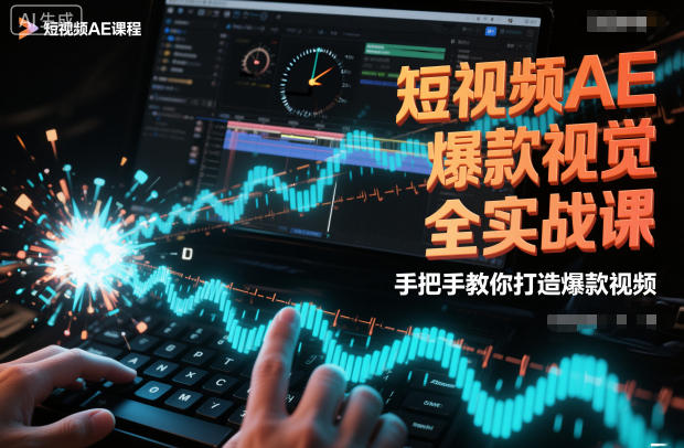 短视频AE爆款视觉全实战课，手把手教你打造爆款视频-朽念云创