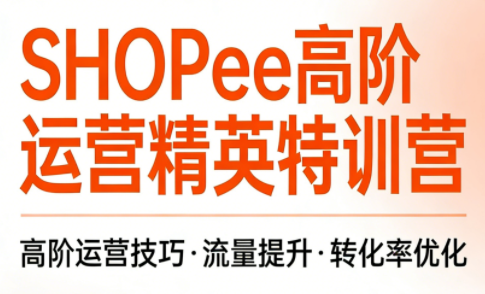 梦凡老师·Shopee虾皮高阶运营课程-朽念云创