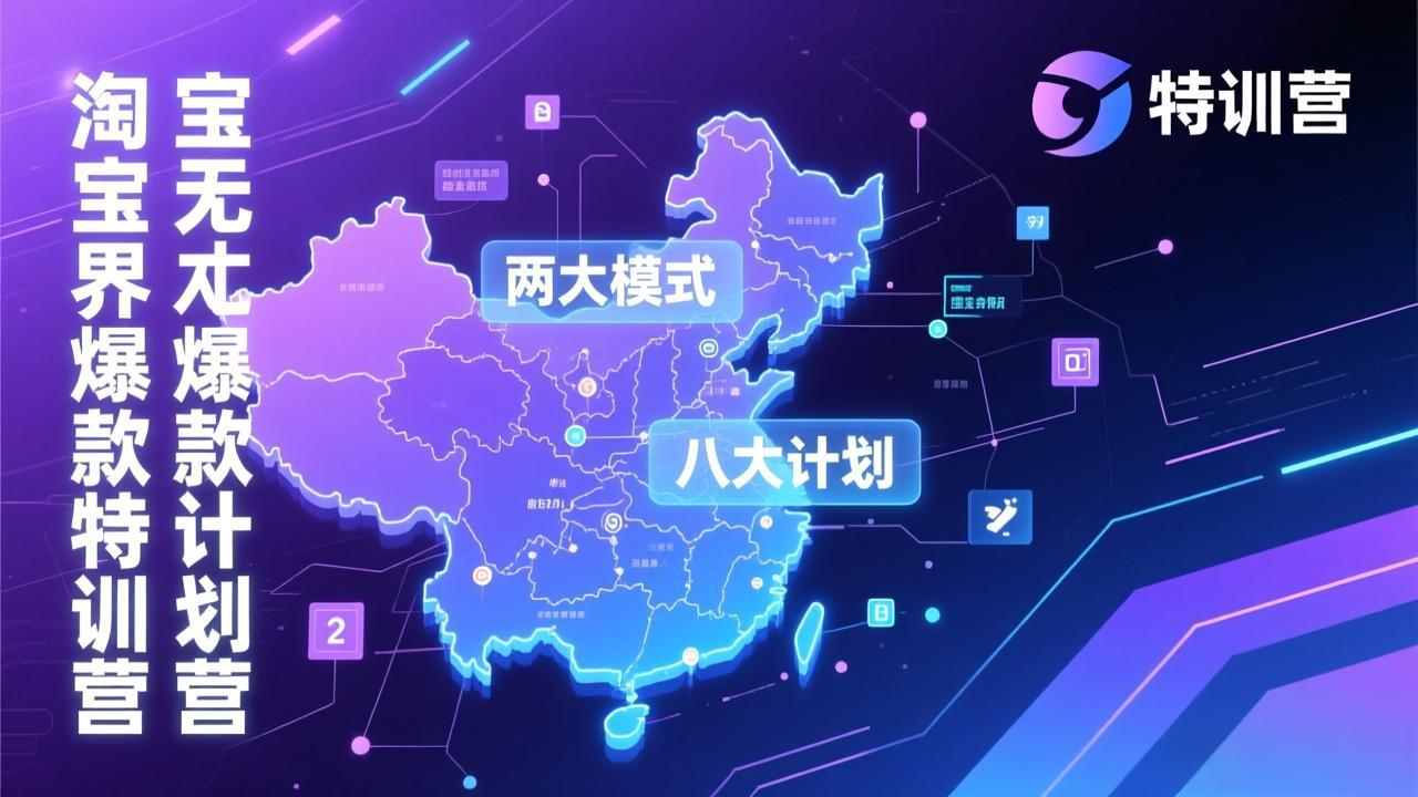 淘宝无界爆款训练营：2026年1月杭州线下高端集训课，3天构建两大模式八大计划体系-朽念云创