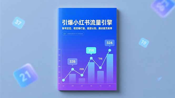 引爆小红书流量引擎，账号定位、视觉锤打造、底层认知，撬动首页推荐-朽念云创
