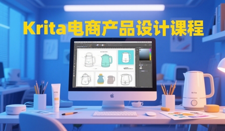 大梦老师·Krita电商产品设计课程-朽念云创