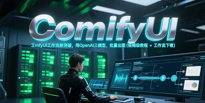 ComfyUI工作流新突破，用OpenAI三模型，批量出图(保姆级教程+工作流下载-朽念云创