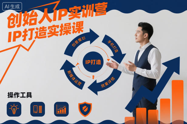 创始人IP实训营，IP打造实操课-朽念云创