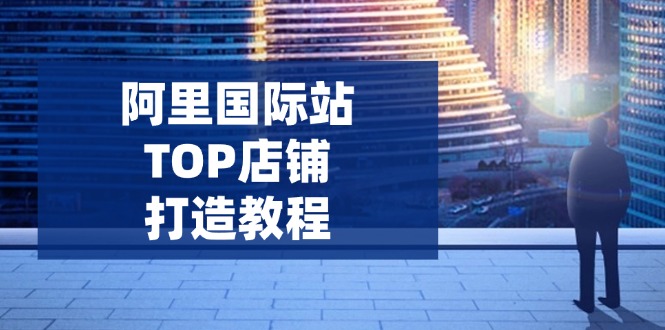 阿里国际站TOP店铺打造教程：涵盖平台到高阶，解决运营难题，提升询盘-朽念云创