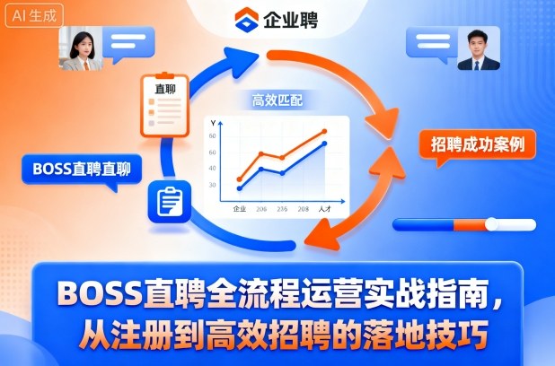 BOSS直聘全流程运营实战指南，从注册到高效招聘的落地技巧-朽念云创