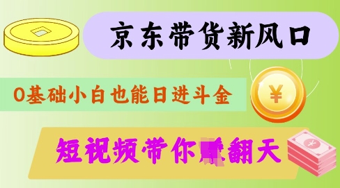 最新京东短视频带货代运营秘籍，轻松躺挣【揭秘】-朽念云创