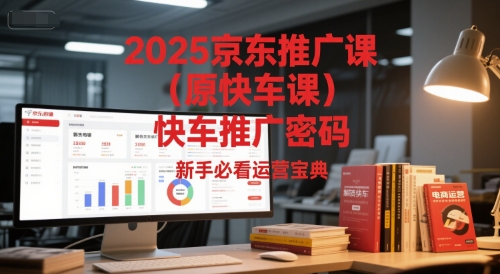 2025京东推广课(原快车课)解锁京东快车推广密码，新手必看运营宝典-朽念云创