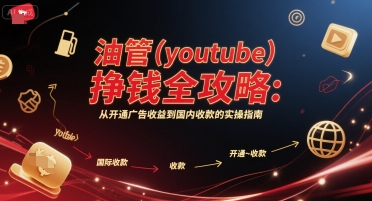 油管(youtube)挣钱全攻略：从开通广告收益到国内收款的实操指南-朽念云创
